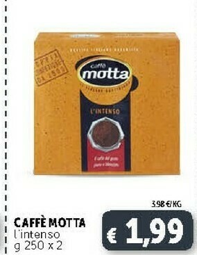 Deco Supermercati Caffè motta L'Intenso offerta