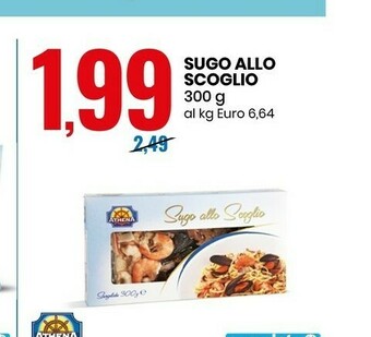 Eurospin Athena - Sugo Allo Scoglio 300 G(ml) offerta