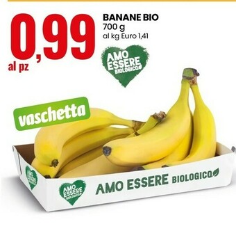 Eurospin Banane Bio offerta