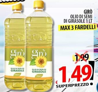 Il Genio Supermercato GIRÒ OLIO DI SEMI DI GIRASOLE 1 LT offerta
