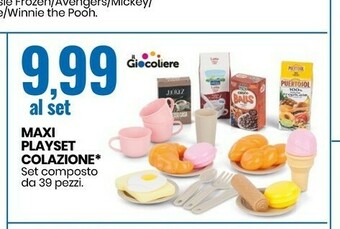Eurospin Il Giocoliere Maxi Playset Colazione offerta
