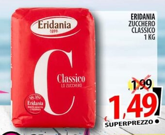 Il Genio Supermercato ERIDANIA ZUCCHERO CLASSICO 1 KG offerta