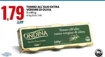 Eurospin Eurospin Tonno All'olio Extra Vergine Di Olivia offerta