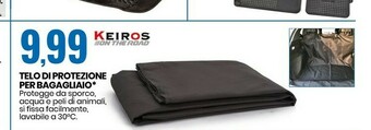 Eurospin Keiros Telo Di Protezione Per Bagagliaio offerta