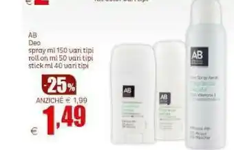Elite AB Deo Spray offerta