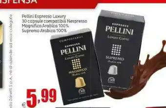 Elite Pellini Espresso Supremo Luxury Coffee offerta