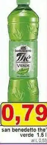 Gros San Benedetto San Benedetto - The Verde con Aloe Vera 1500 g(ml) offerta