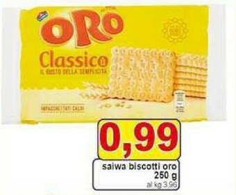 Gros Saiwa Oro Classico 250 G(ml) offerta