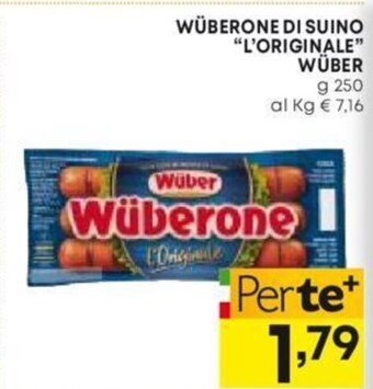 Panorama WÜBERONE DI SUINO "L'ORIGINALE" WÜBER g 250 offerta