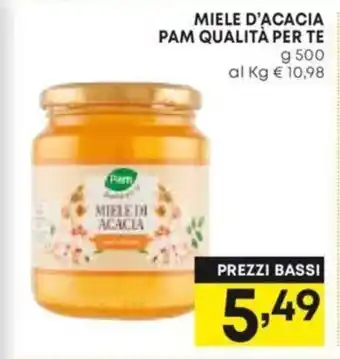 Panorama MIELE D'ACACIA PAM QUALITÀ PER TE g 500 offerta