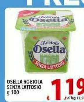 Iper Triscount Osella Robiola offerta