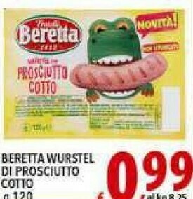 Iper Triscount Wurstel offerta