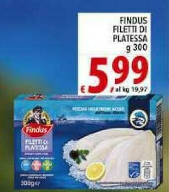 Iper Triscount Findus Platessa offerta