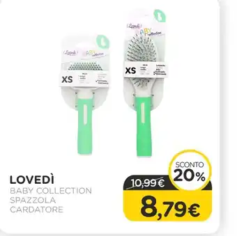 Arcaplanet Lovedi - baby collection spazzola cardatore offerta
