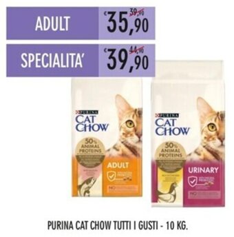 PURINA CAT CHOW TUTTI I GUSTI - 10 KG. Adult