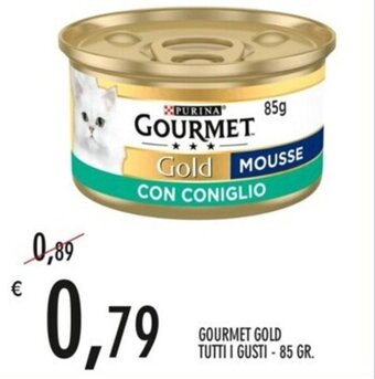 Moby Dick GOURMET GOLD TUTTI I GUSTI - 85 GR. offerta