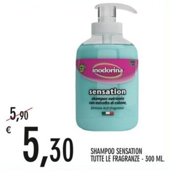 SHAMPOO SENSATION TUTTE LE FRAGRANZE - 300 ML.