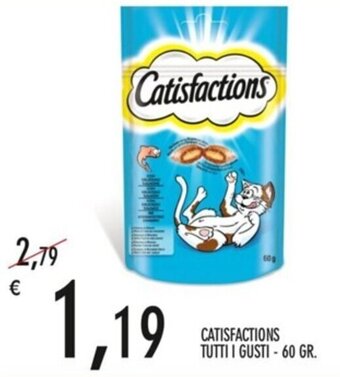 CATISFACTIONS TUTTI I GUSTI-60 GR.