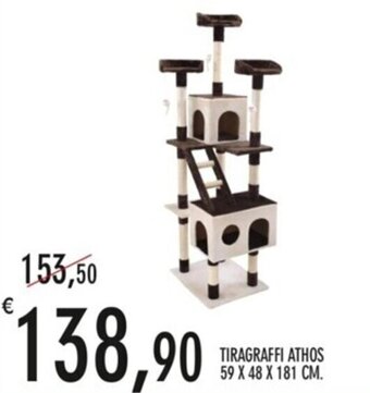 TIRAGRAFFI ATHOS 59 X 48 X 181 CM.
