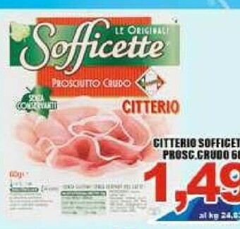 Gros Citterio Bresaola offerta