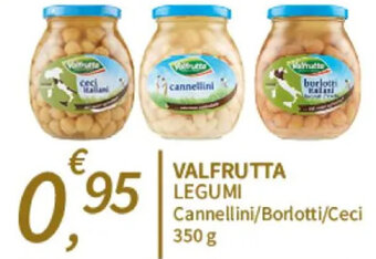 VALFRUTTA LEGUMI Cannellini/Borlotti/Ceci 350 g