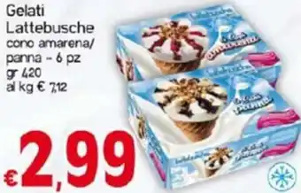 Kanguro Gelati Lattebusche gr 420 offerta