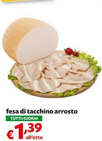 Pam Fesa Di Tacchino Arrosto offerta