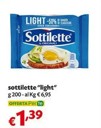 Pam Sottilete "light" offerta