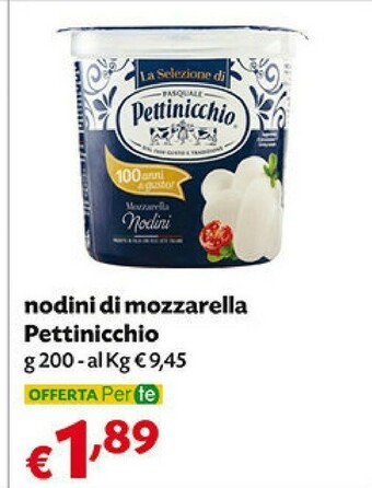 Pam Pettinicchio Nodini Di Mozzarella offerta