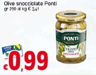 Kanguro Olive snocciolate Ponti gr 290 offerta
