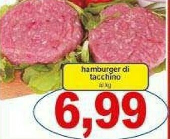 Pewex Hamburger Di Tacchino offerta