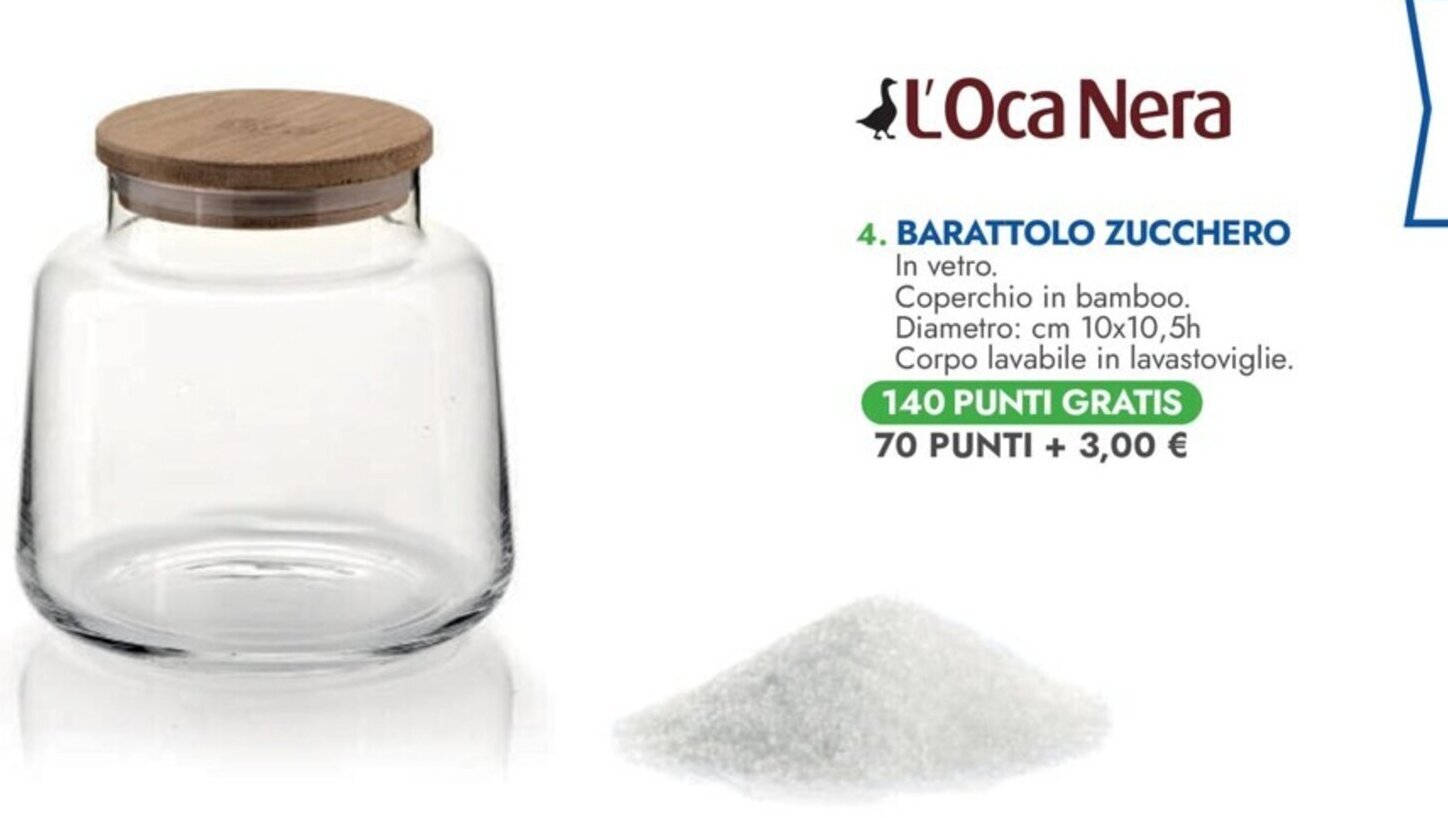 Kanguro LOca Nera BARATTOLO ZUCCHERO offerta