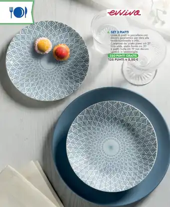 Evvivo Set 3 Piatti