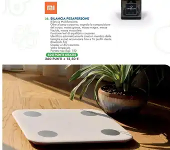 Xiaomi BILANCIA PESAPERSONE