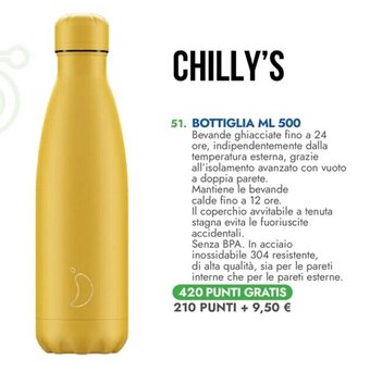 Kanguro CHILLY'S BOTTIGLIA ML 500 offerta