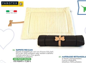 Kanguro FABOTEX TAPPETO PER CANI offerta