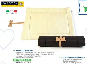 FABOTEX TAPPETO PER CANI