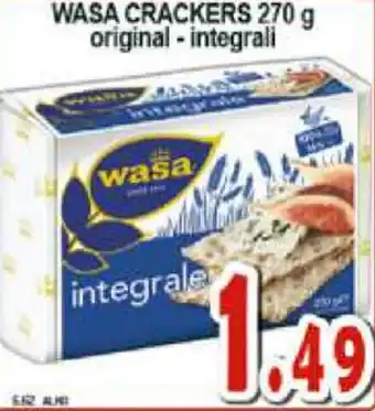 Sacoph Wasa Crackers 270g offerta