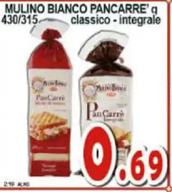 Sacoph Mulino Bianco PanCarrè 430/315 offerta