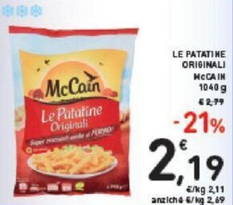 Conad LE PATATINE ORIGINALI MCCAIN 1040 g offerta