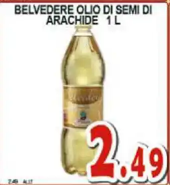 Sacoph Belvedere Olio di Semi di Arachide 1l offerta