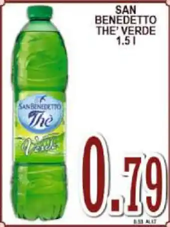 Sacoph San Benedetto Thè Verde 1.5l offerta