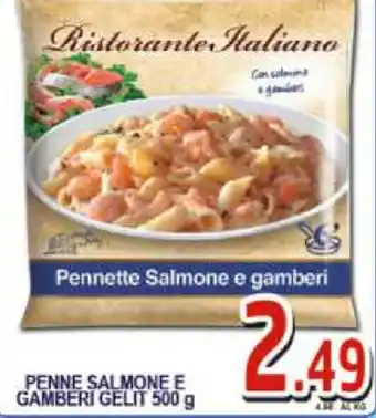 Sacoph Penne Salmone E Gamberi Gelit 500g offerta