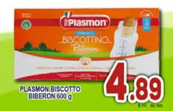 Sacoph Plasmon Biscotti Biberon 600g offerta