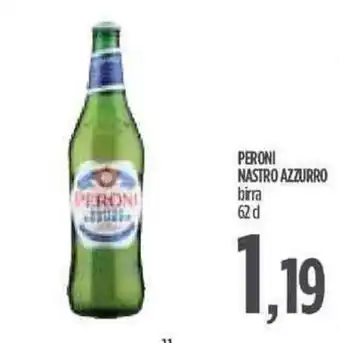 PERONI NASTRO AZZURRO birra 62 cl