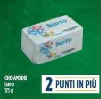 Ciro Amodio CIRO AMODIO burro 125 g offerta