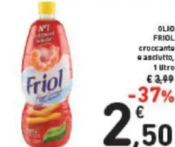 Conad OLIO FRIOL croccanto aasdutto 1 Litro offerta