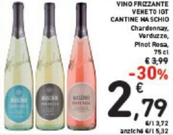 VINO FRIZZANTE VENETO IGT CANTINE MASCHIO 75 cl