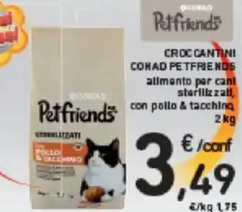 Conad CROCCANTINI CONAD PETFRIENDS 2 kg offerta