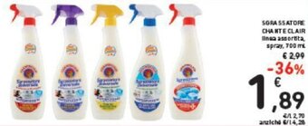 Conad SGRASSATORE CHANTE CLAIR 700 ml offerta